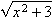 (x^2+3)